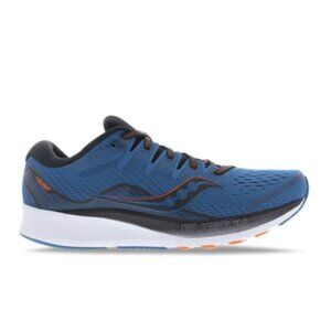 saucony ride iso 2 Mens black blu Size 9.5